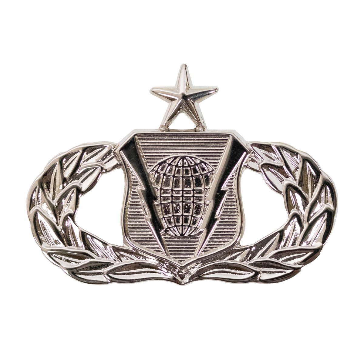Air Force Badge: Command and Control: Senior - midsize - Hooyah Woodworks LLC