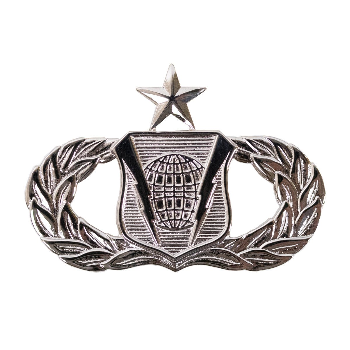 Air Force Badge: Command and Control: Senior - regulation size - Hooyah Woodworks LLC