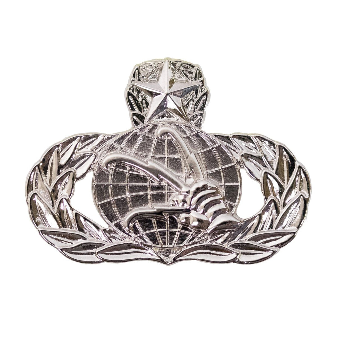Air Force Badge: Communications and Information: Master - midsize - Hooyah Woodworks LLC