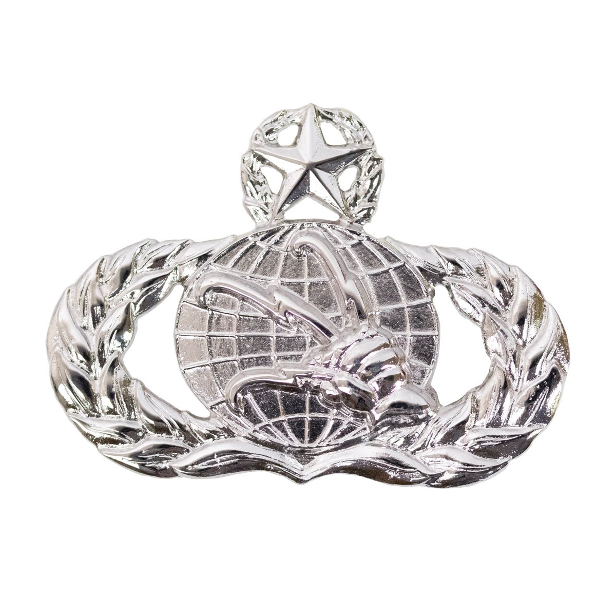 Air Force Badge: Communications and Information: Master - regulation size - Hooyah Woodworks LLC
