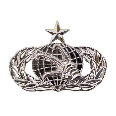 Air Force Badge: Communications and Information: Senior - midsize - Hooyah Woodworks LLC