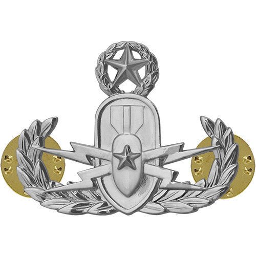 Air Force Badge: Explosive Ordnance Disposal: Master - midsize - Hooyah Woodworks LLC