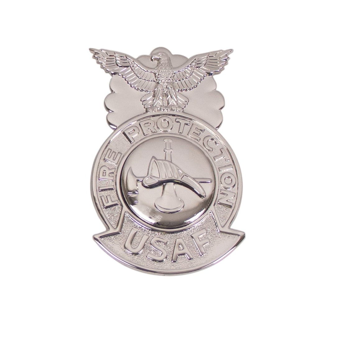 Air Force Badge: Fire Protection Fire Fighter - regulation size - Hooyah Woodworks LLC