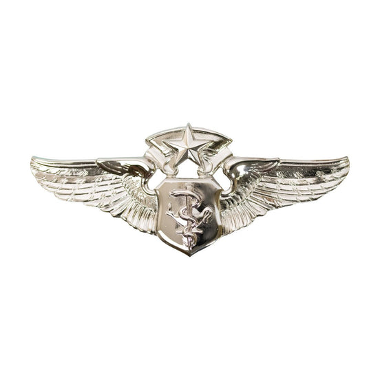 Air Force Badge: Flight Nurse: Chief - regulation size - Hooyah Woodworks LLC