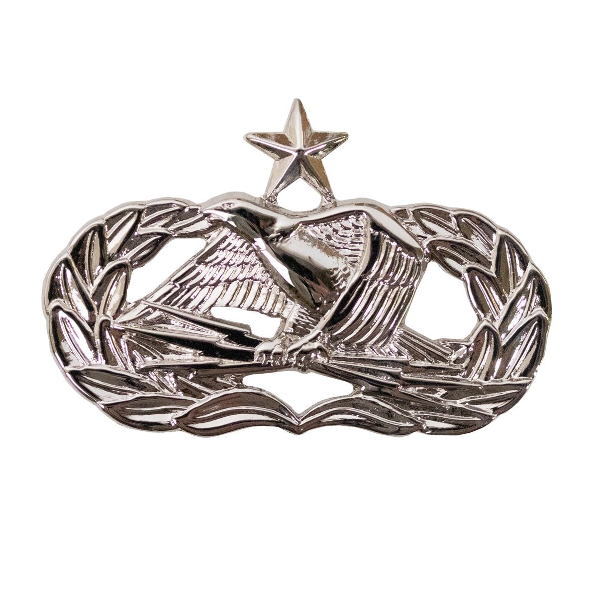 Air Force Badge: Ground Radar Airfield Systems Senior - midsize - Hooyah Woodworks LLC