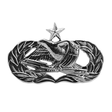 Air Force Badge: Ground Radar Airfield Systems Senior - regulation size - Hooyah Woodworks LLC
