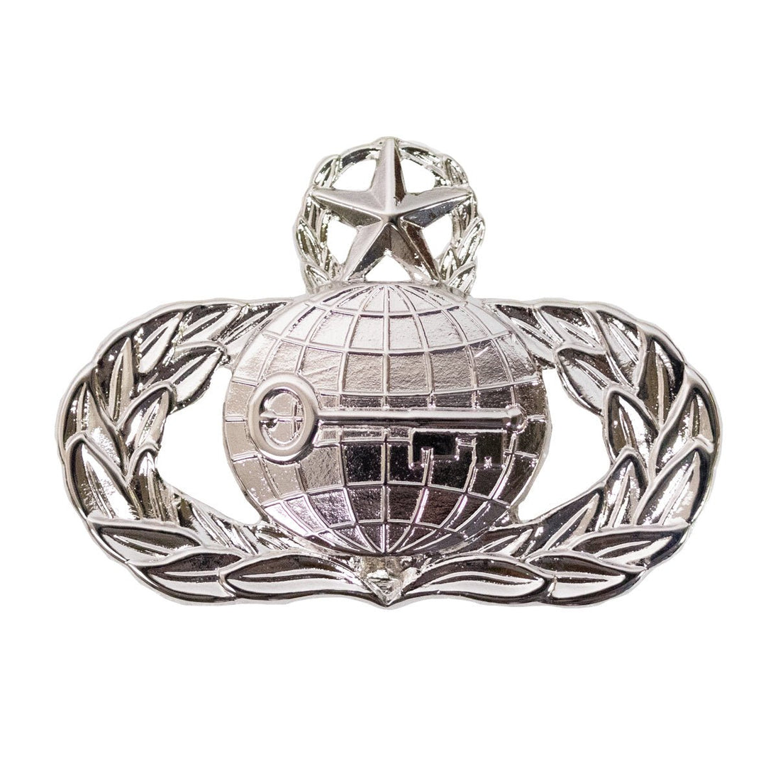 Air Force Badge: Intelligence: Master - midsize - Hooyah Woodworks LLC