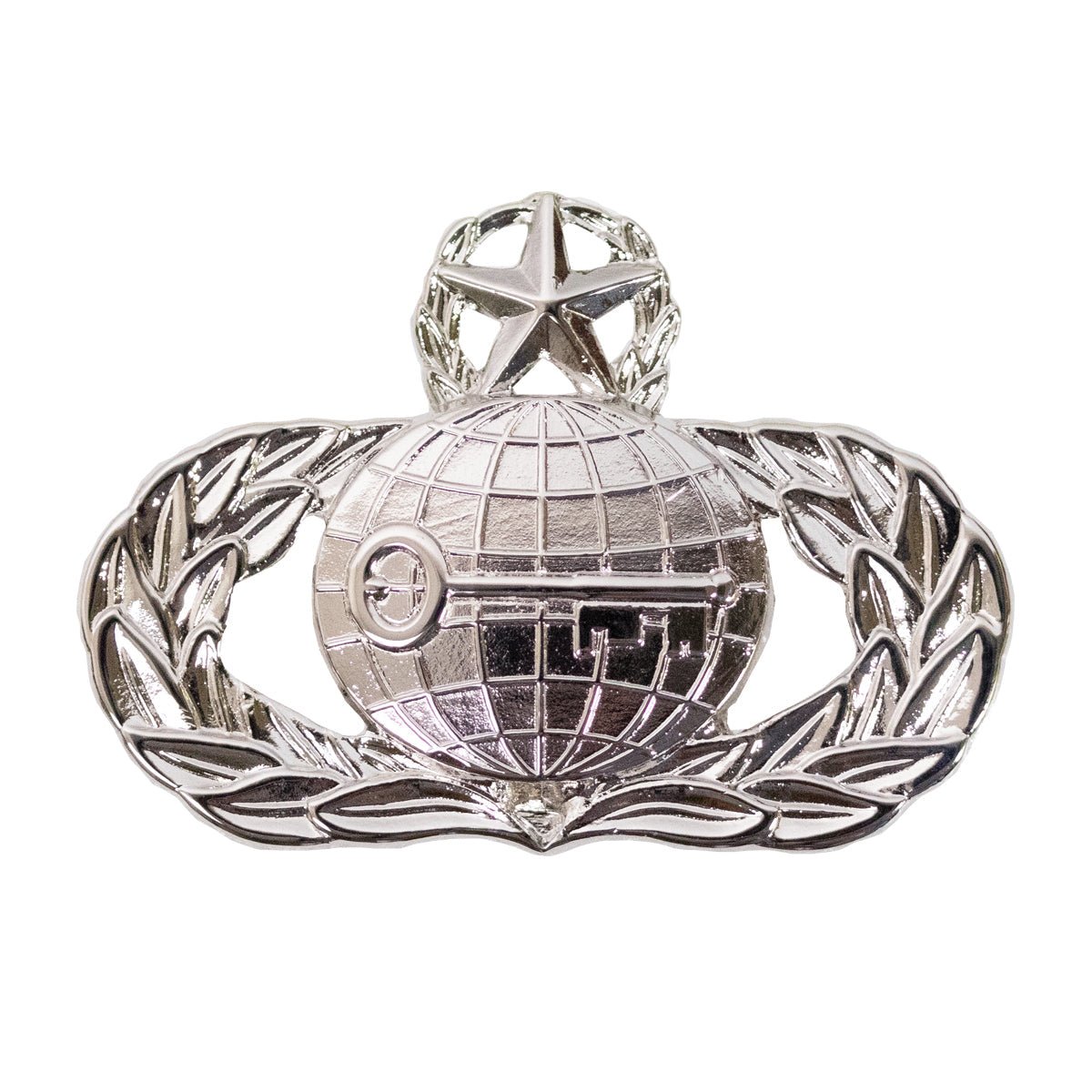 Air Force Badge: Intelligence: Master - midsize - Hooyah Woodworks LLC