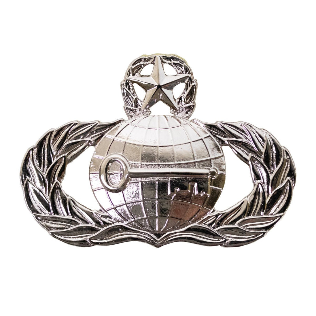 Air Force Badge: Intelligence: Master - regulation size - Hooyah Woodworks LLC