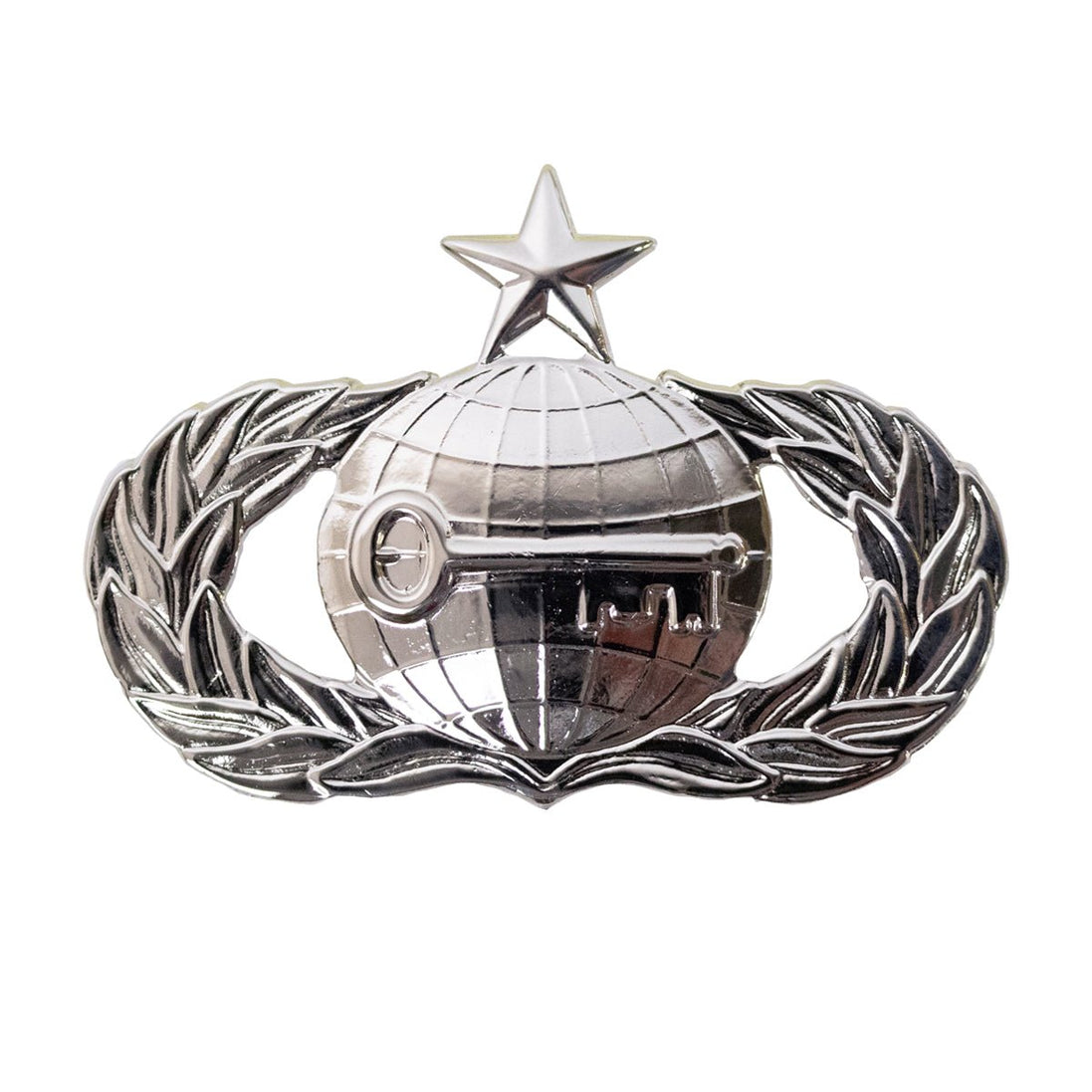 Air Force Badge: Intelligence: Senior - regulation size - Hooyah Woodworks LLC