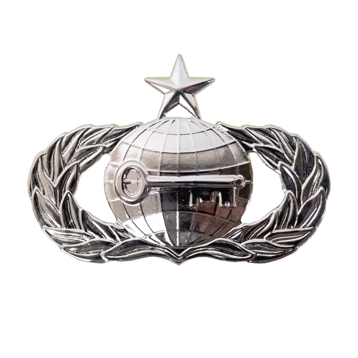 Air Force Badge: Intelligence: Senior - regulation size - Hooyah Woodworks LLC