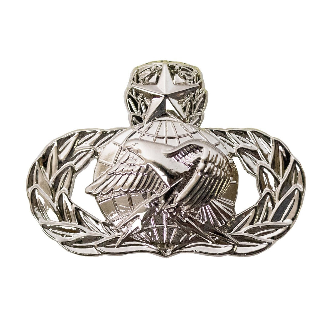 Air Force Badge: Logistics: Master - midsize - Hooyah Woodworks LLC