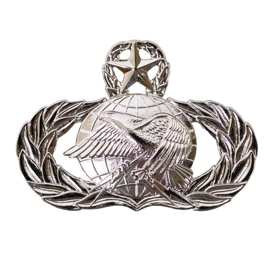 Air Force Badge: Logistics: Master - regulation size - Hooyah Woodworks LLC
