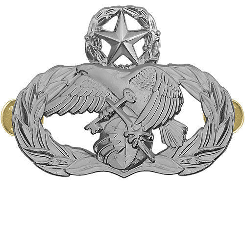 Air Force Badge: Logistics Readiness: Master - regulation size - Hooyah Woodworks LLC