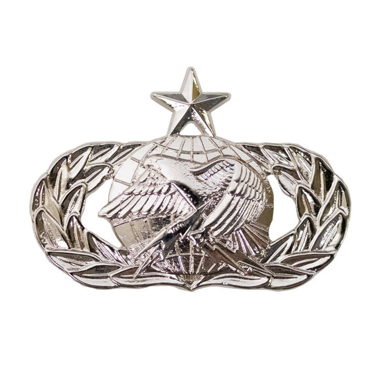 Air Force Badge: Logistics: Senior - midsize - Hooyah Woodworks LLC