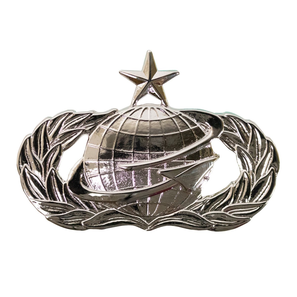 Air Force Badge: Manpower and Personnel: Senior - regulation size - Hooyah Woodworks LLC