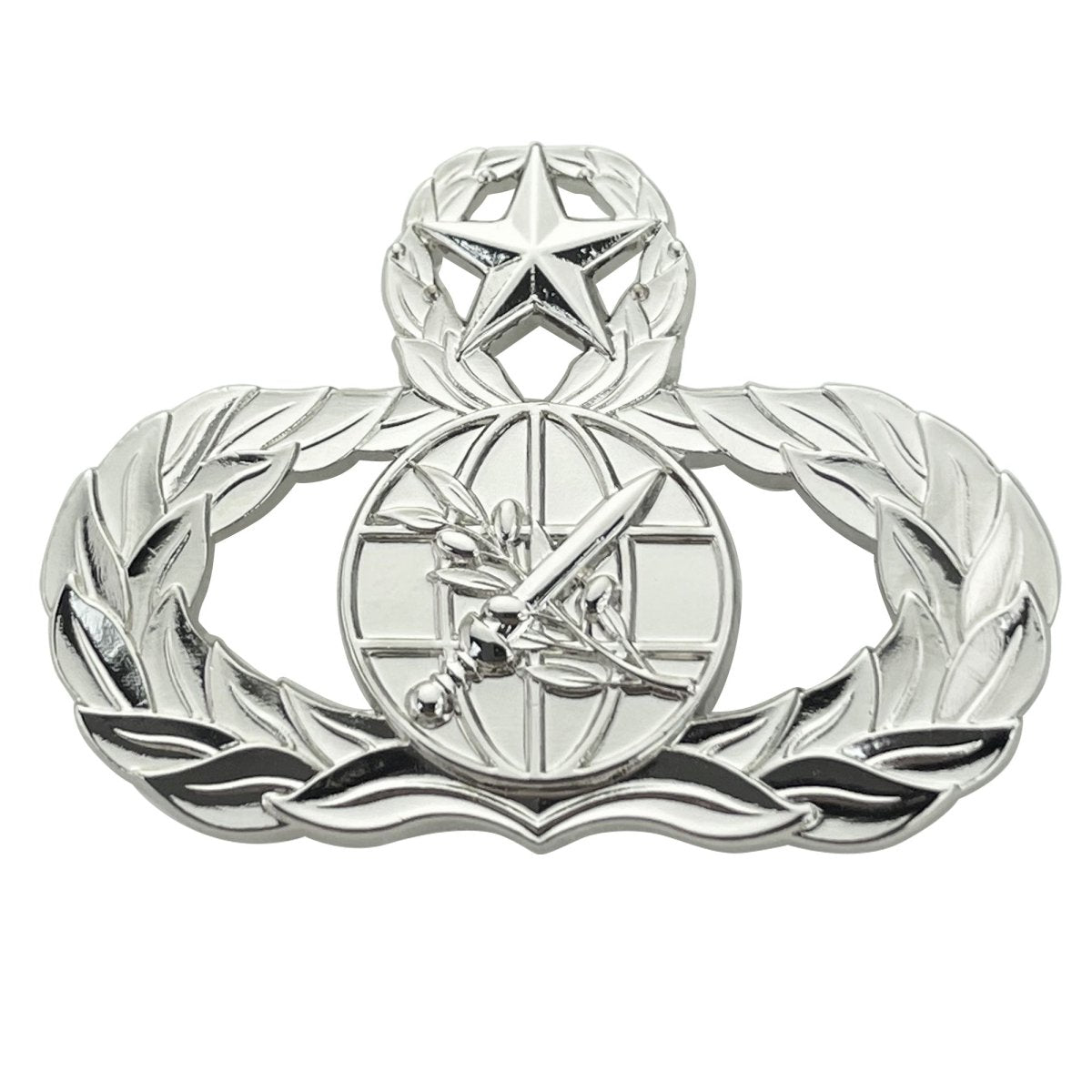 Air Force Badge: Master Foreign Area Officer Career Field - regulation size - Hooyah Woodworks LLC