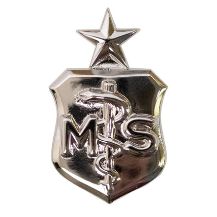 Air Force Badge: Medical Service: Senior - Hooyah Woodworks LLC