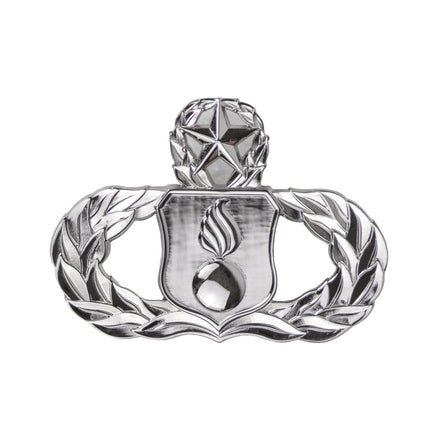 Air Force Badge: Munitions: Master - regulation size - Hooyah Woodworks LLC