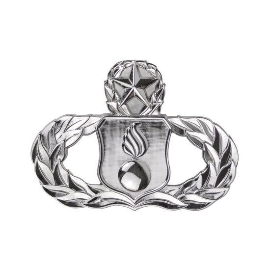 Air Force Badge: Munitions: Master - regulation size - Hooyah Woodworks LLC