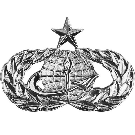 Air Force Badge: Officer Force Support: Senior - midsize - Hooyah Woodworks LLC