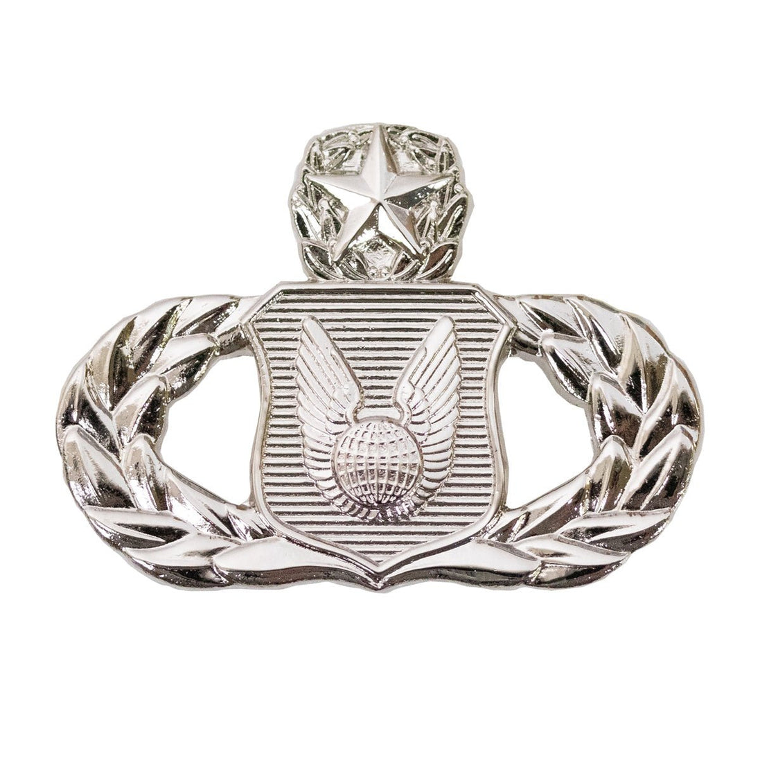 Air Force Badge: Operations Support: Master - midsize - Hooyah Woodworks LLC