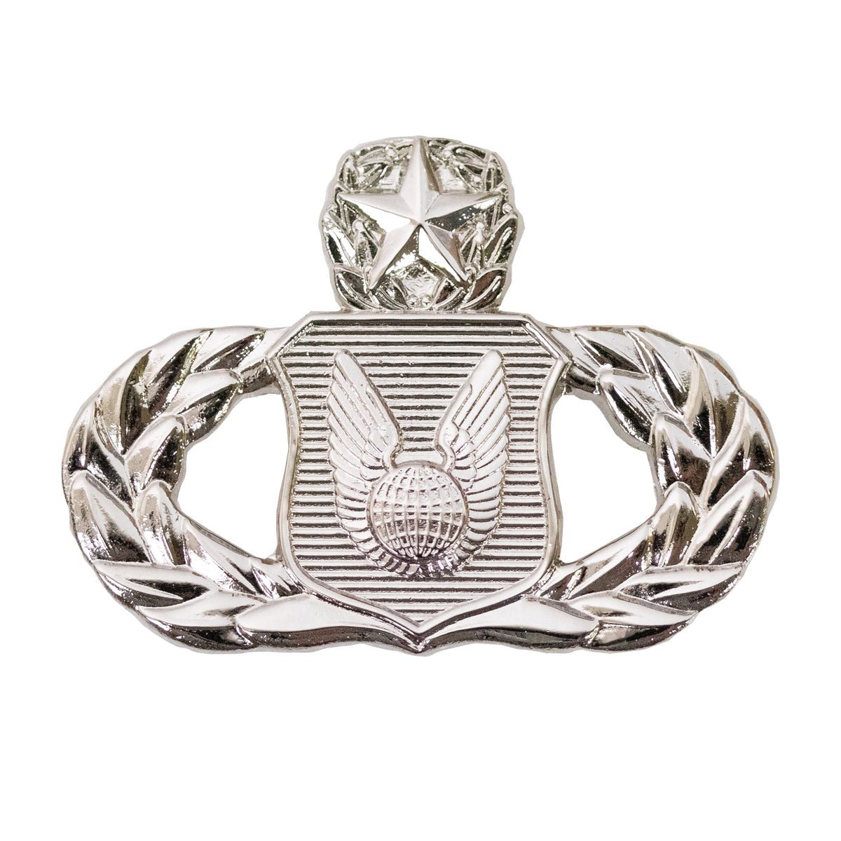 Air Force Badge: Operations Support: Master - midsize - Hooyah Woodworks LLC