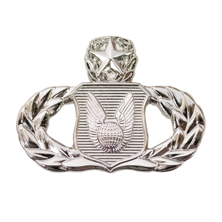 Air Force Badge: Operations Support: Master - midsize - Hooyah Woodworks LLC