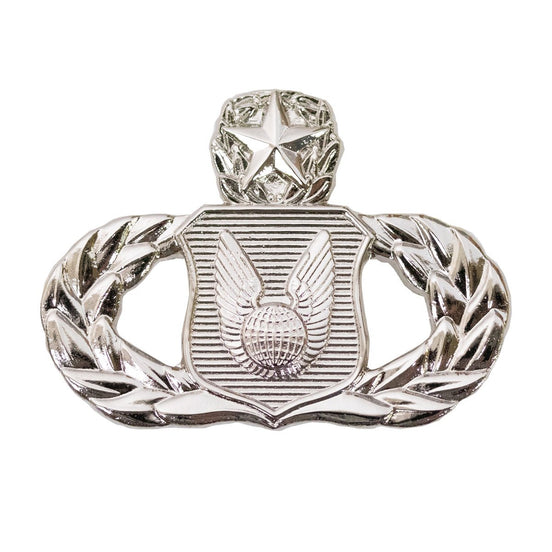 Air Force Badge: Operations Support: Master - midsize - Hooyah Woodworks LLC