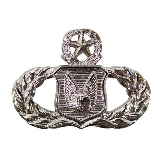 Air Force Badge: Operations Support: Master - regulation size - Hooyah Woodworks LLC