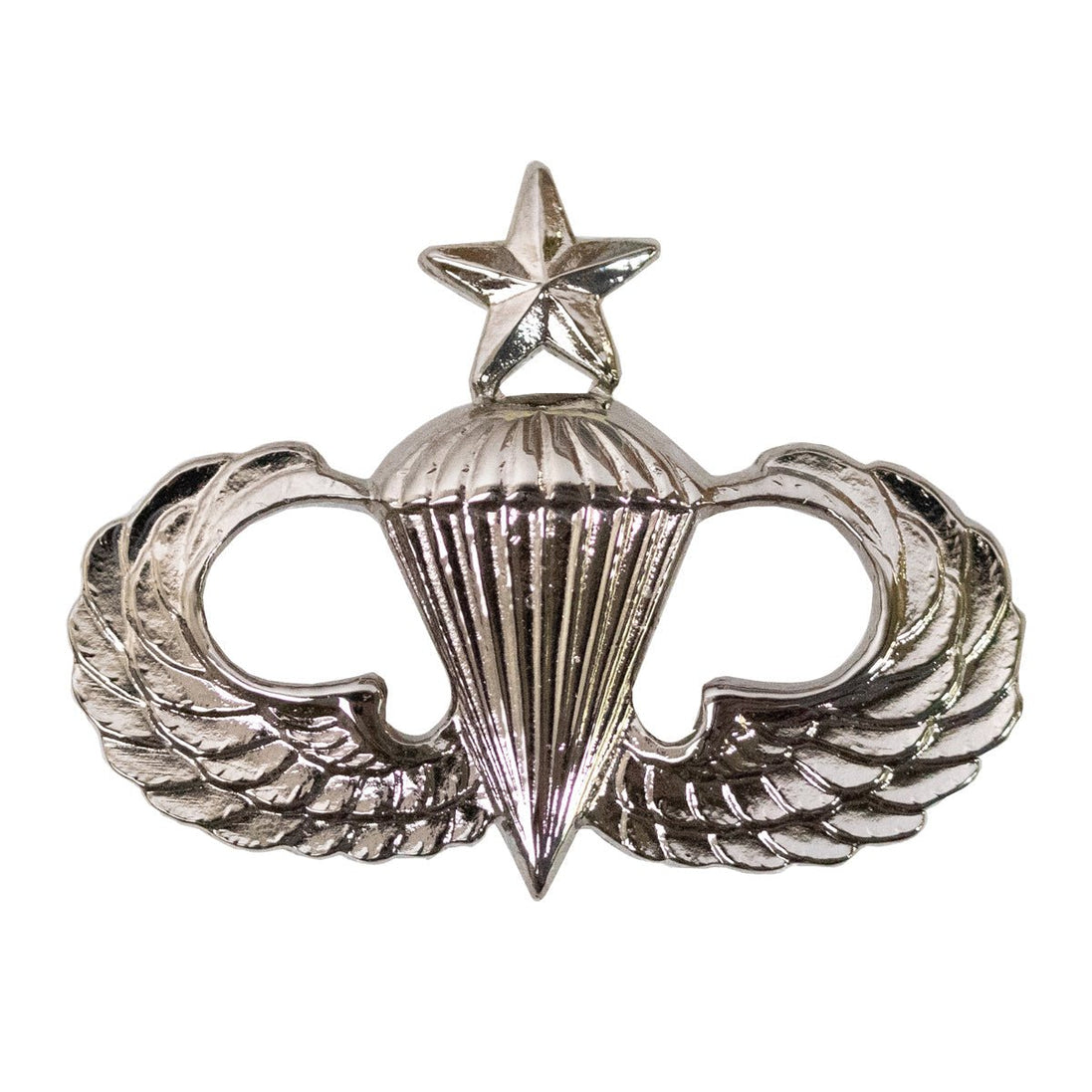 Air Force Badge: Parachutist: Senior - midsize - Hooyah Woodworks LLC