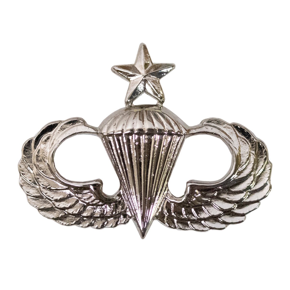 Air Force Badge: Parachutist: Senior - midsize - Hooyah Woodworks LLC