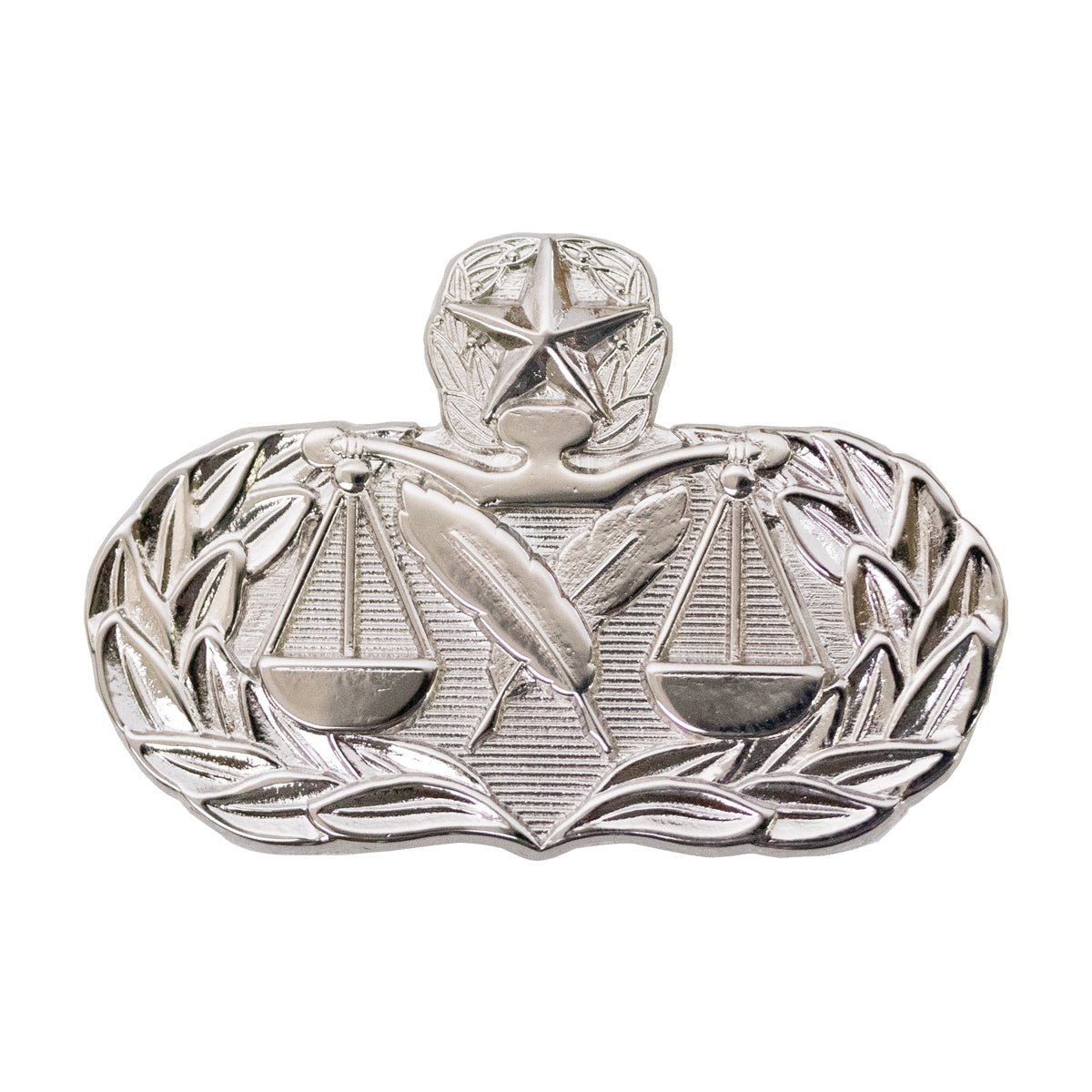 Air Force Badge: Paralegal: Master - midsize - Hooyah Woodworks LLC