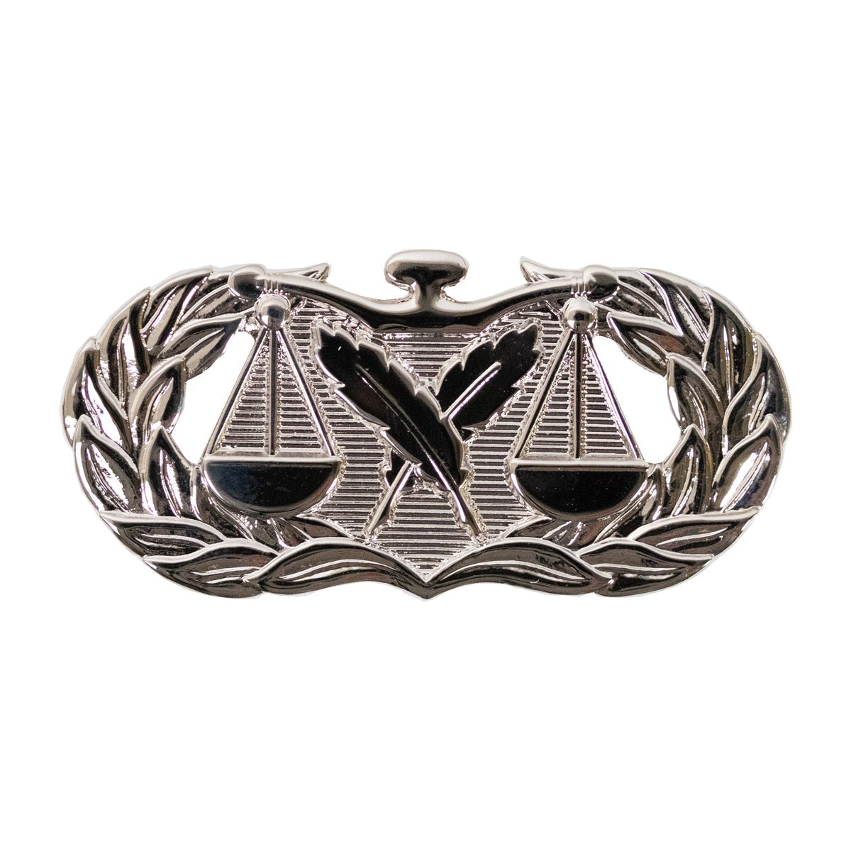 Air Force Badge: Paralegal - regulation size - Hooyah Woodworks LLC