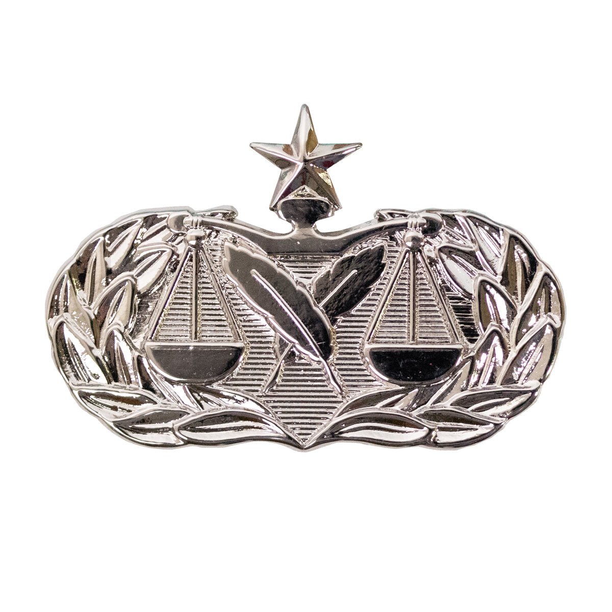 Air Force Badge: Paralegal: Senior - midsize - Hooyah Woodworks LLC
