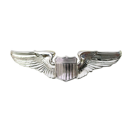 Air Force Badge: Pilot - regulation size - Hooyah Woodworks LLC