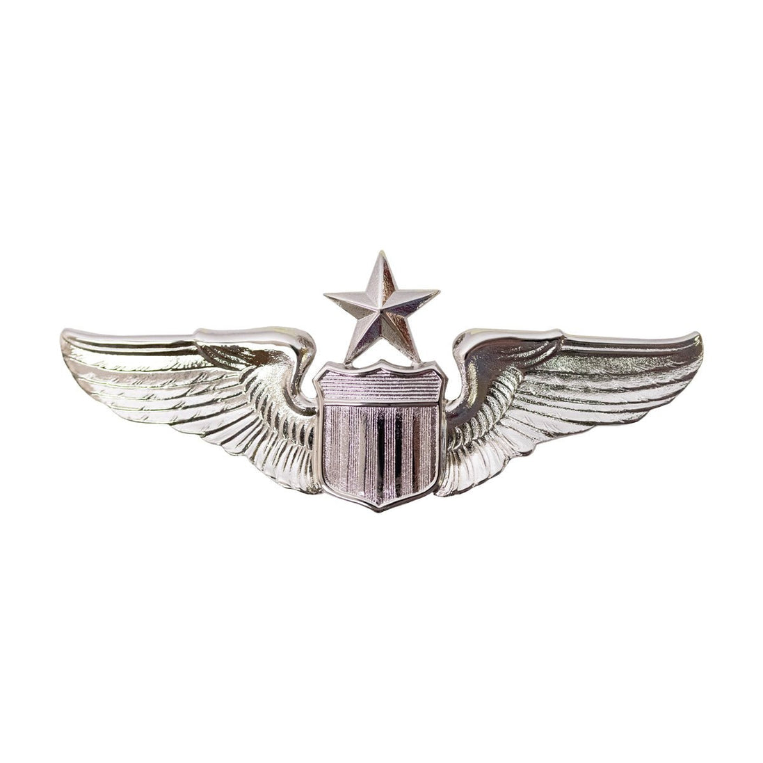 Air Force Badge: Pilot: Senior - regulation size - Hooyah Woodworks LLC