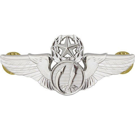 Air Force Badge: Remotely Piloted Aircraft Sensor Operator: Master - Midsize - Hooyah Woodworks LLC