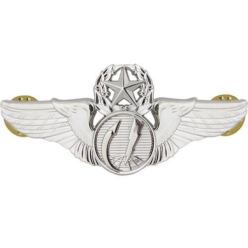 Air Force Badge: Remotely Piloted Aircraft Sensor Operator Master - Regulation size - Hooyah Woodworks LLC