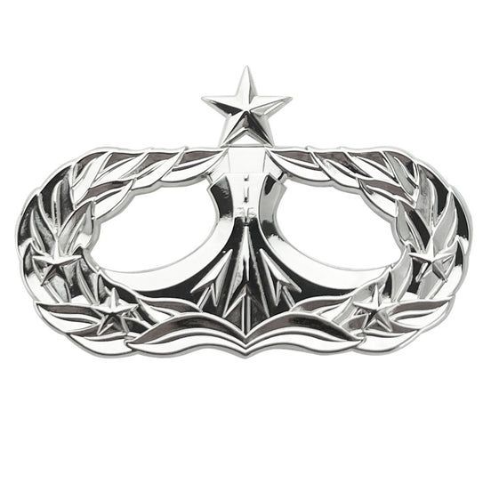 Air Force Badge: Senior Airfield Operations Officer - regulation size - Hooyah Woodworks LLC