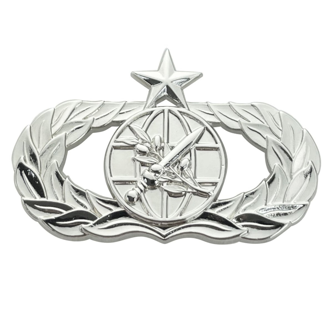 Air Force Badge: Senior Foreign Area Officer Career Field - regulation size - Hooyah Woodworks LLC