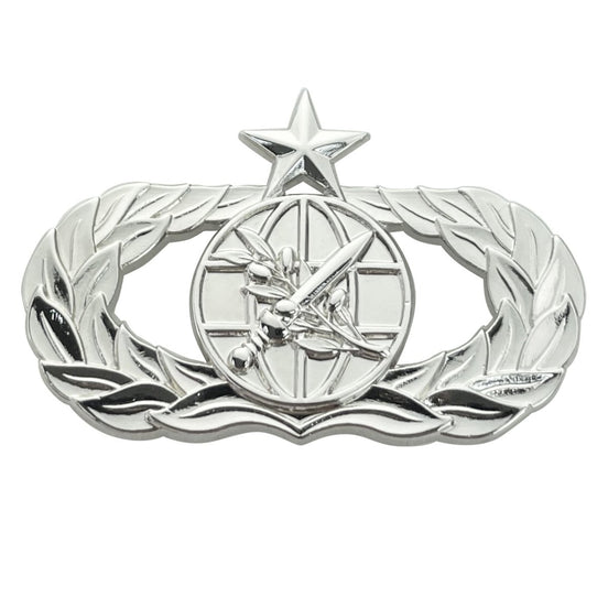 Air Force Badge: Senior Foreign Area Officer Career Field - regulation size - Hooyah Woodworks LLC