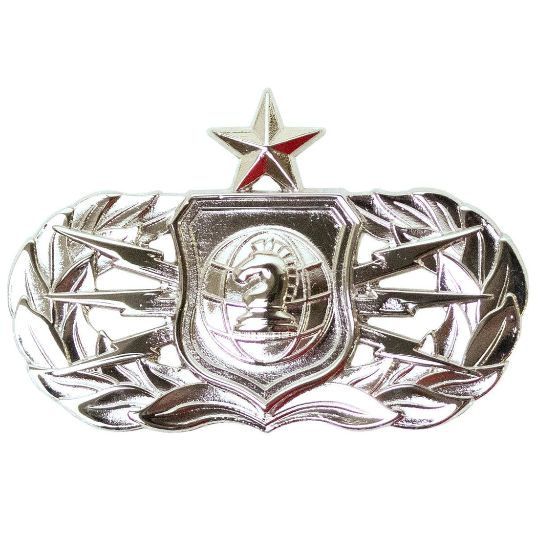 Air Force Badge: Senior Information Operations Officer- midsize - Hooyah Woodworks LLC