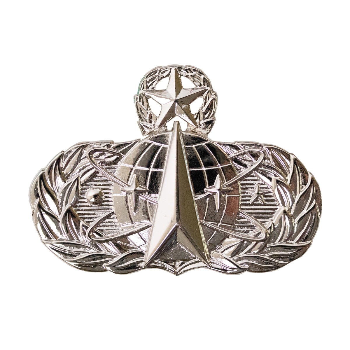Air Force Badge: Space and Missile: Master - regulation size - Hooyah Woodworks LLC