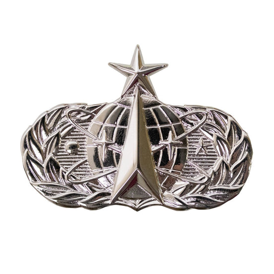 Air Force Badge: Space and Missile: Senior - regulation size - Hooyah Woodworks LLC