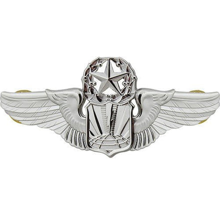 Air Force Badge: Unmanned Aircraft Systems Master - Regulation size - Hooyah Woodworks LLC