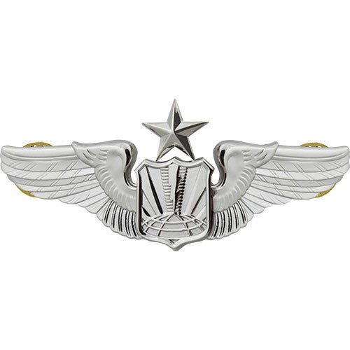 Air Force Badge: Unmanned Aircraft Systems Senior - Midsize - Hooyah Woodworks LLC