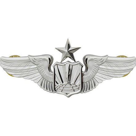 Air Force Badge: Unmanned Aircraft Systems Senior - Midsize - Hooyah Woodworks LLC
