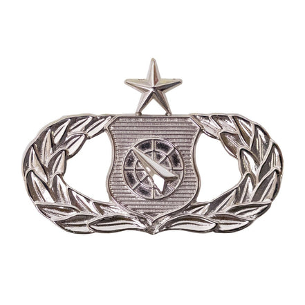Air Force Badge: Weapons Controller: Senior - midsize - Hooyah Woodworks LLC