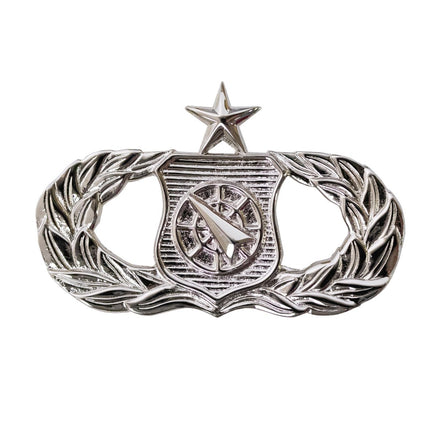 Air Force Badge: Weapons Controller: Senior - regulation size - Hooyah Woodworks LLC